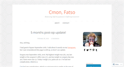 Desktop Screenshot of cmonfatso.wordpress.com