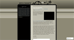 Desktop Screenshot of beth14s.wordpress.com