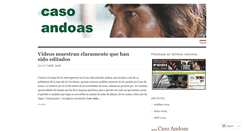 Desktop Screenshot of casoandoas.wordpress.com