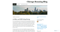 Desktop Screenshot of chicagorunning.wordpress.com