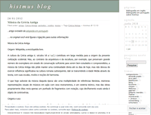 Tablet Screenshot of histmus.wordpress.com