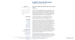 Desktop Screenshot of englishnovelsreviews2.wordpress.com