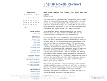 Tablet Screenshot of englishnovelsreviews2.wordpress.com