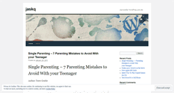 Desktop Screenshot of jaskq.wordpress.com