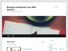 Tablet Screenshot of butogop.wordpress.com