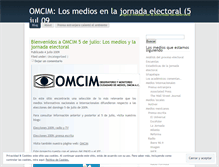 Tablet Screenshot of omcim5dejulio.wordpress.com