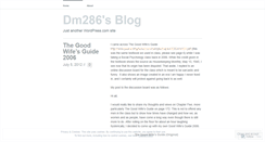 Desktop Screenshot of dm286.wordpress.com