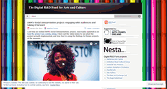 Desktop Screenshot of digitalrndfund.wordpress.com