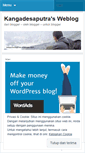 Mobile Screenshot of kangadesaputra.wordpress.com
