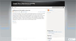 Desktop Screenshot of gwavereverse.wordpress.com