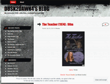 Tablet Screenshot of dusk2dawn4.wordpress.com