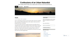 Desktop Screenshot of confessionsofanurbannaturalist.wordpress.com