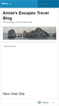 Mobile Screenshot of anniesescapes.wordpress.com