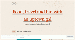 Desktop Screenshot of foodtravelfun.wordpress.com