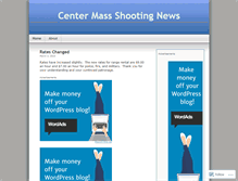 Tablet Screenshot of centermassshooting.wordpress.com