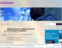 Tablet Screenshot of look22man.wordpress.com