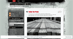 Desktop Screenshot of gordsgarage.wordpress.com