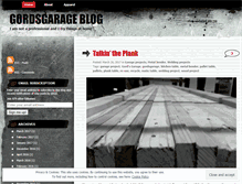 Tablet Screenshot of gordsgarage.wordpress.com