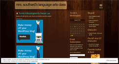 Desktop Screenshot of mrssouthard.wordpress.com