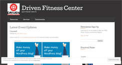 Desktop Screenshot of driventraining.wordpress.com