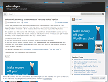 Tablet Screenshot of etldeveloper.wordpress.com
