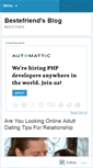 Mobile Screenshot of bestefriend.wordpress.com