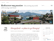 Tablet Screenshot of passiondiscovery.wordpress.com