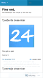 Mobile Screenshot of fineord.wordpress.com