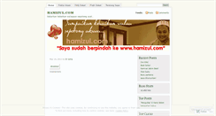 Desktop Screenshot of hamizul.wordpress.com