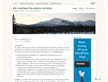 Tablet Screenshot of blaskarm.wordpress.com