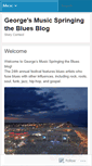Mobile Screenshot of georgesblues.wordpress.com