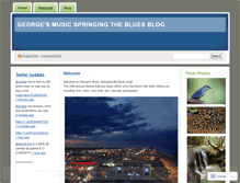 Tablet Screenshot of georgesblues.wordpress.com
