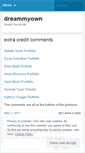 Mobile Screenshot of dreammyown.wordpress.com