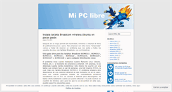 Desktop Screenshot of mipclibre.wordpress.com