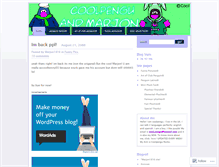Tablet Screenshot of coolpengu.wordpress.com