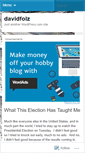 Mobile Screenshot of davidfolz.wordpress.com