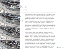 Tablet Screenshot of davidfolz.wordpress.com