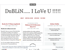 Tablet Screenshot of dublinbest.wordpress.com