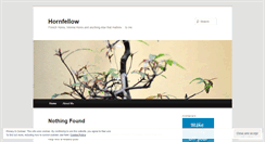 Desktop Screenshot of hornfellow.wordpress.com