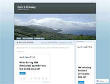 Tablet Screenshot of benzandgrimsley.wordpress.com