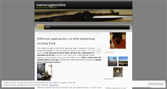 Desktop Screenshot of marcoruggieronline.wordpress.com