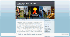 Desktop Screenshot of hornetscouts.wordpress.com