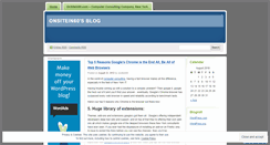 Desktop Screenshot of onsitein60.wordpress.com