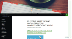 Desktop Screenshot of brainontech.wordpress.com