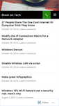 Mobile Screenshot of brainontech.wordpress.com
