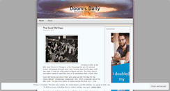 Desktop Screenshot of doomsdaily.wordpress.com