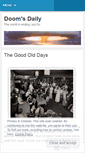 Mobile Screenshot of doomsdaily.wordpress.com