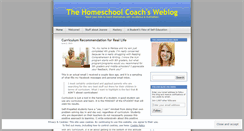 Desktop Screenshot of homeschoolcoach.wordpress.com