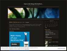 Tablet Screenshot of millyhsu.wordpress.com