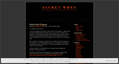 Desktop Screenshot of jacketwhys.wordpress.com